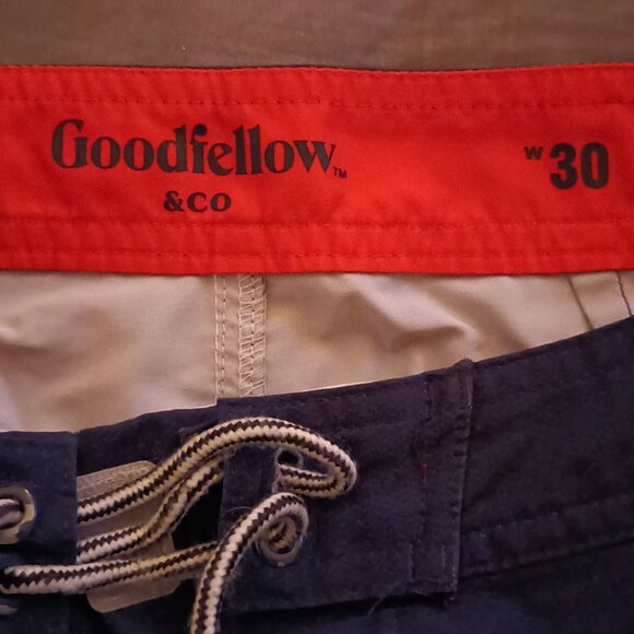 Goodfellow. Drawstring Board shorts.. 30" W, 10" Inseam NWOT - Picture 2 of 5